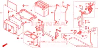 BATTERIE pour Honda VTX 1800 C de 2002