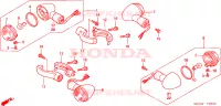 CLIGNOTANT pour Honda VTX 1800 C de 2002