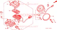 COMPTEUR pour Honda VTX 1800 C de 2002