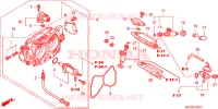 CORPS DE PAPILLON pour Honda VTX 1800 C de 2002