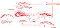 EMBLEME/MARQUE(2) pour Honda VTX 1800 C de 2006