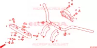GUIDON   TE DE FOURCHE pour Honda VTX 1800 C de 2002