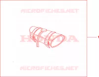 SACOCHE AVANT CUIR pour Honda VTX 1800 C de 2002