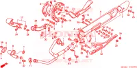 SILENCIEUX D'ECHAPPEMENT pour Honda VTX 1800 C de 2002