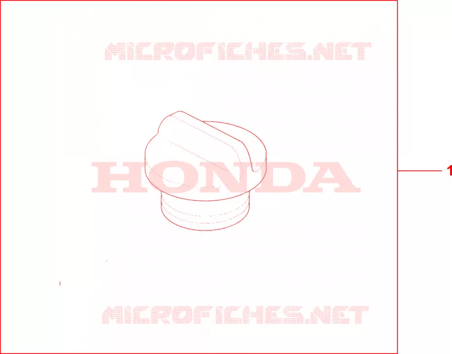 COUVERCLE FILTRE A HUILE CHROME Honda MOTO 1100 SHADOW 2002  VT1100C22
