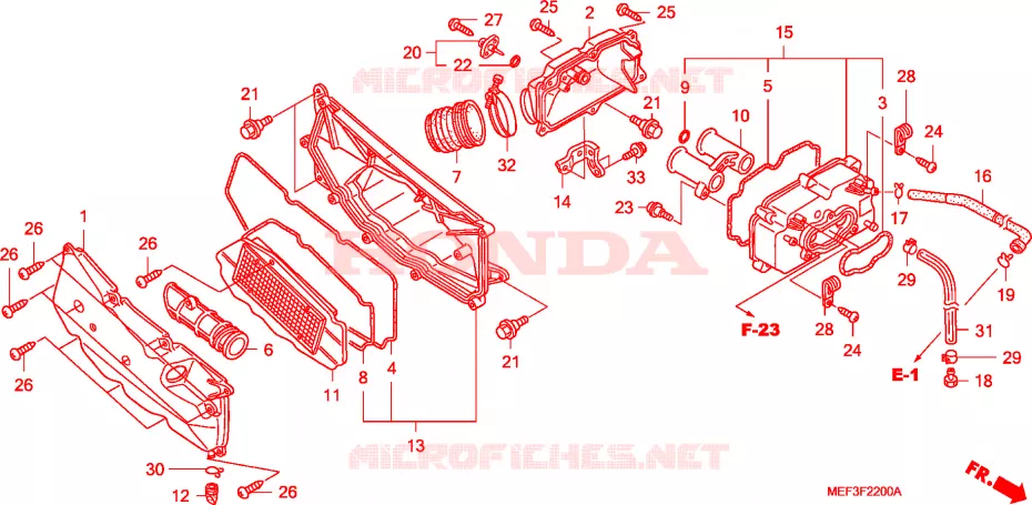 FILTRE A AIR Honda SCOOTER 400 SILVERWING 2014  FJS400D9