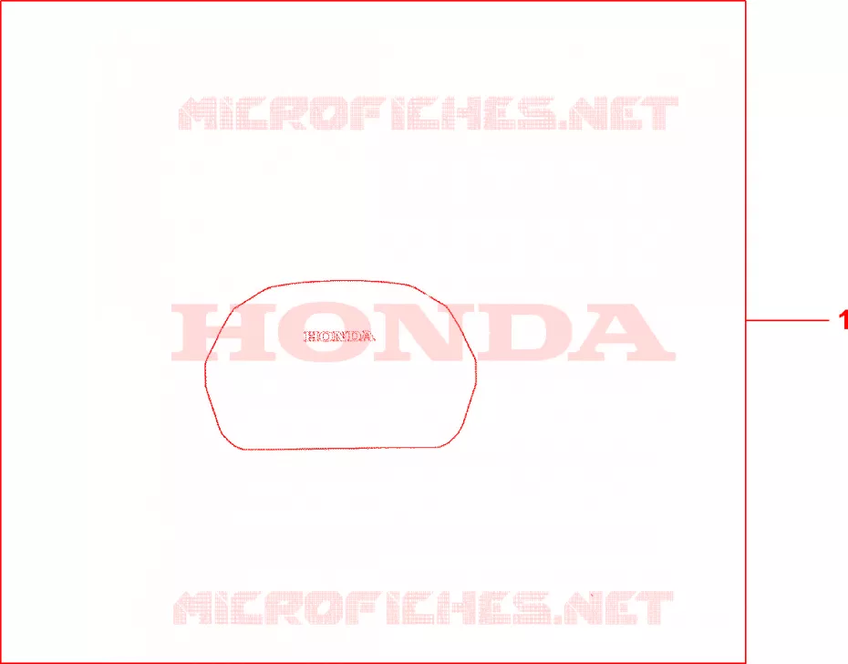 HOUSSE DE TOP CASE Honda SCOOTER 400 SILVERWING 2008  FJS400D8