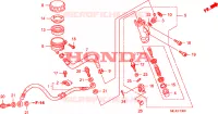 MAITRE CYLINDRE FREIN AR.(CB1300/S) pour Honda CB 1300 S FAIRING de 2007