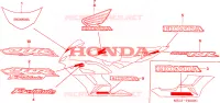 RAYURE/MARQUE(1) pour Honda CBR 1000 RR FIREBLADE de 2005