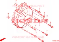 CARTER D'ALLUMAGE pour Honda CBF 600 NAKED de 2011