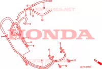 FILTRE A AIR   SOUPAPE D'AIR pour Honda VFR 750 de 1989