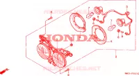 PROJECTEUR(2) pour Honda CBR 900 FIREBLADE de 1993