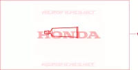 COLLE POUR POIGNEES CHAUFFANTES pour Honda 125 VARADERO de 2009