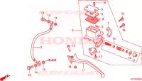 MAITRE-CYLINDRE FREIN AR.(SH125/R/150/R) Chassis 125 honda-moto SH 2010 F__0402