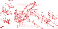 CADRE pour Honda SH 300 SPC de 2008