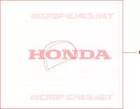 DOSSERET TOP CASE 35L pour Honda SH 300 SPC de 2008