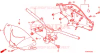 GUIDON   CARENAGE pour Honda SH 300 SPC de 2008