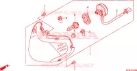 PHARE pour Honda SH 300 SPC de 2008