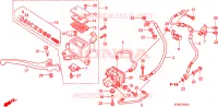 MAITRE CYLINDRE FREIN AV.(SH300A/AR) pour Honda SH 300 SPORTY ABS TOP BOX de 2011