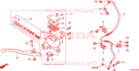MAITRE CYLINDRE FREIN AV.(SH300) pour Honda SH 300 de 2011