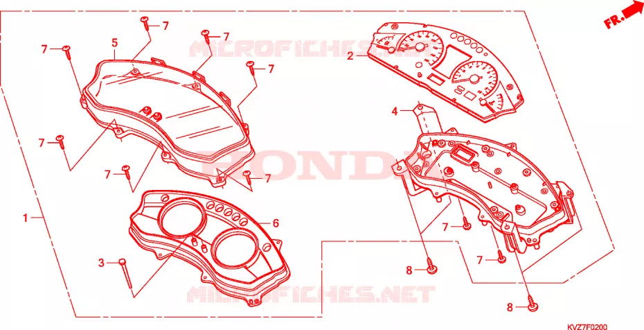 COMPTEUR  Honda SCOOTER 250 FORZA 2009  NSS250A8