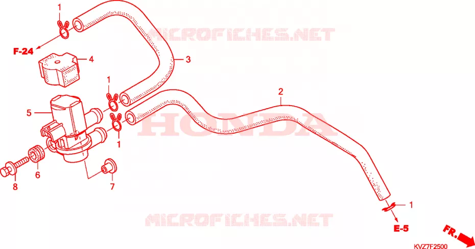 SOUPAPE D'ADMISSION Honda SCOOTER 250 REFLEX 2008  NSS250S8