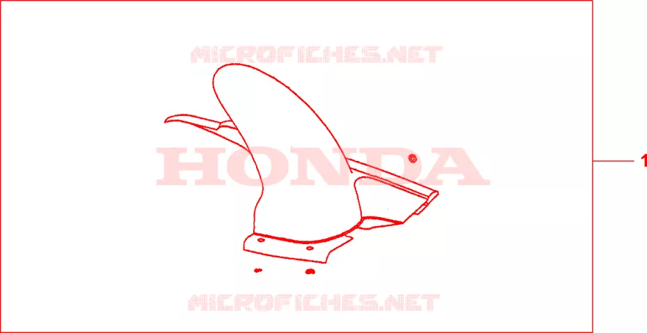 LECHE ROUE ARRIERE NHA12M Honda MOTO 1000 CBF 2007  CBF1000T7
