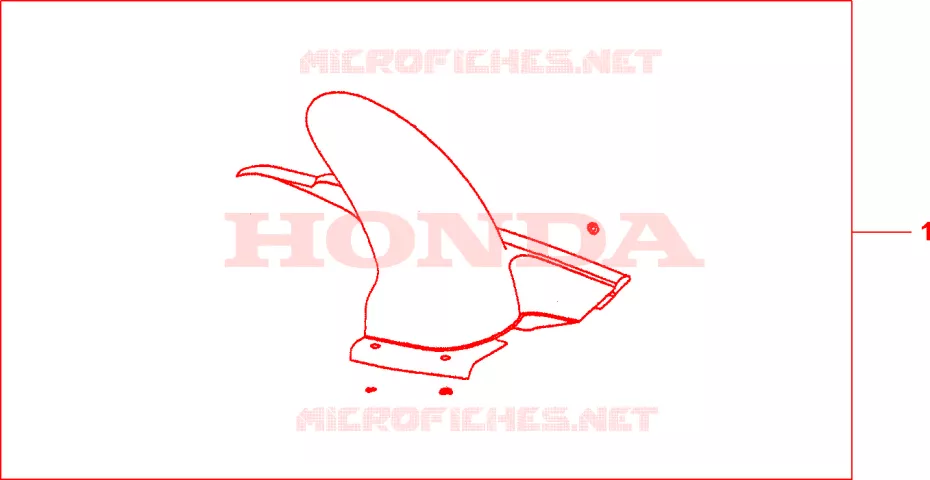 LECHE ROUE ARRIERE PEARL NIGHTSTAR BLACK Honda MOTO 1000 CBF 2008  CBF1000T8