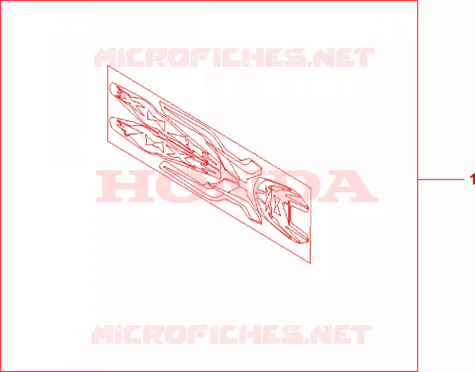 KIT DECO Honda MOTO 650 FMX 2005  FMX6505