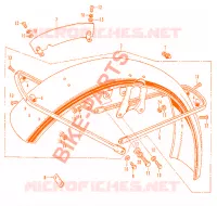 F06 pour Honda CB 750 FOUR de 1976