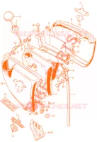 F14 pour Honda CB 750 FOUR de 1976