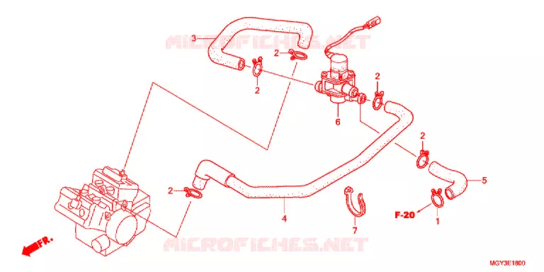 SOUPAPE D'ADMISSION Honda MOTO 800 CROSSRUNNER 2011  VFR800XB