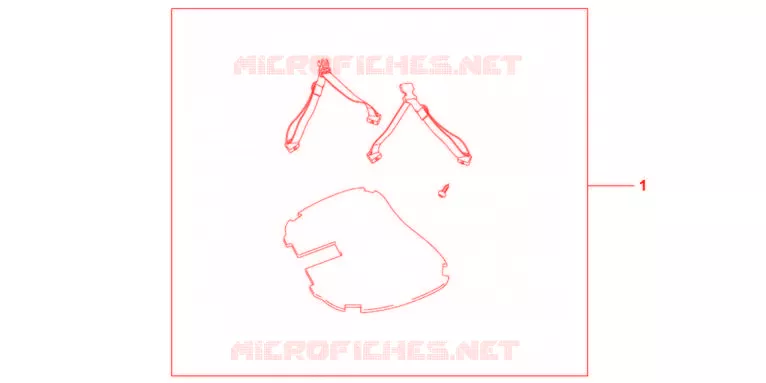 TAPIS TOP CASE 35L Honda MOTO 1000 CBF 2013  CBF1000FAC