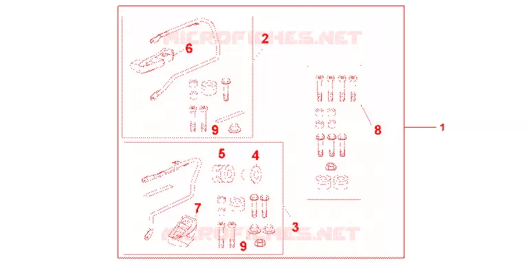 SUPPORTS VALISES Honda MOTO 1000 CBF 2012  CBF1000FTC