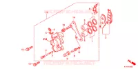 ETRIER DE FREIN AVANT pour Honda CBR 125 BLACK de 2012
