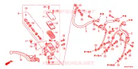 MAITRE CYLINDRE DE FREIN AVANT (CBR600FA) pour Honda CBR 600 F ABS de 2012