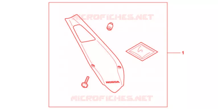 PASSAGE DE ROUE COOL WHITE Honda MOTO 600 CBR 2012  CBR600FC