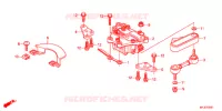 AMORTISSEUR DE DIRECTION pour Honda CBR 600 RR ROUGE de 2012