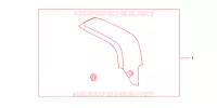 PROTECTION D'ECHAPPEMENT CARBONE pour Honda CBR 600 RR NOIRE de 2012