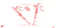 ARBRE A CAMES   SOUPAPE pour Honda CB1 125 RUEDAS FUNDIDAS de 2012