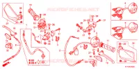 LEVIER DE GUIDON   CABLE   COMMODO (1) pour Honda CB1 125 RUEDAS FUNDIDAS de 2012