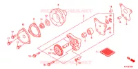 POMPE A HUILE pour Honda CB1 125 RUEDAS FUNDIDAS de 2012