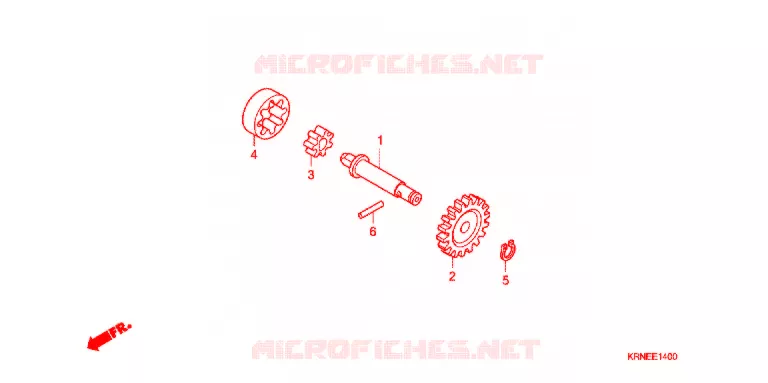 POMPE A HUILE Honda MOTO 250 CRF 2013  CRF250RD