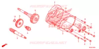 BOITE DE VITESSES pour Honda S WING 125 de 2012