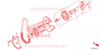 POMPE A HUILE pour Honda S WING 125 de 2012