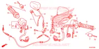 COMMODO   CABLE   RETROVISEUR pour Honda S WING 125 de 2012