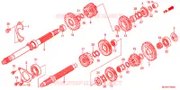 BOITE DE VITESSES pour Honda GL 1800 GOLD WING ABS AIRBAG de 2012