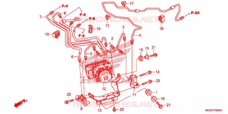MODULATEUR ABS Honda SCOOTER 700 INTEGRA 2012  NC700DC