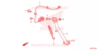 BEQUILLE pour Honda NC 700 ABS 35KW de 2012