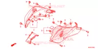 CAPOT pour Honda NC 700 ABS 35KW de 2012